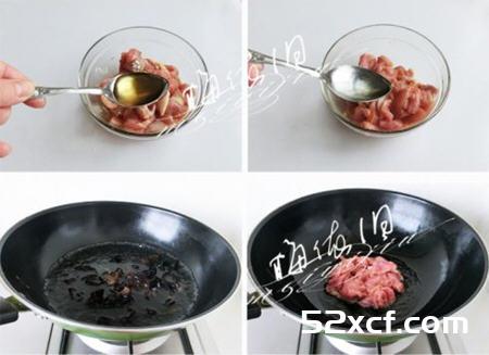 百合木耳小炒肉的做法
