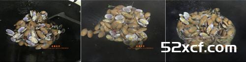 鲜罗勒炒花甲的做法