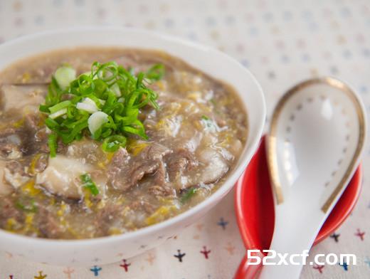 蔬菜牛肉粥的做法