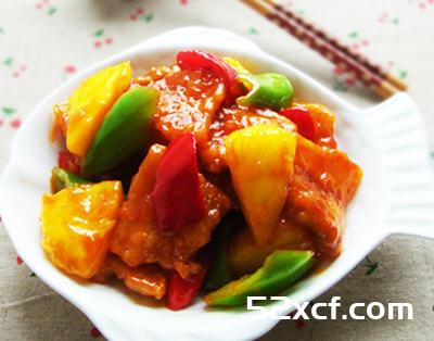 菠萝古老肉的家常做法