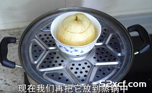 银耳蒸雪梨止咳的做法