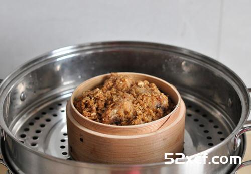 燕麦蒸排骨的做法