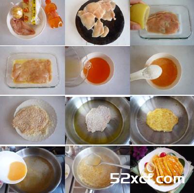 柠香鸡脯的做法