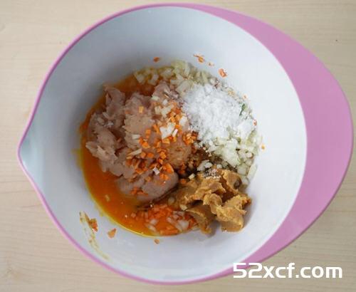 三彩鲜肉卷微波炉版