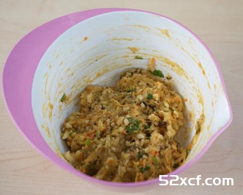 三彩鲜肉卷微波炉版