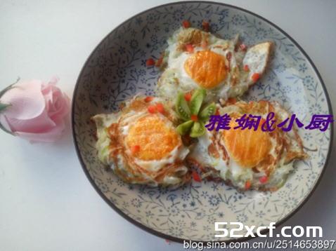鸡蛋萝卜丝煎饼的做法