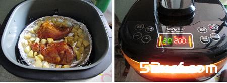 无油炸兔腿的做法