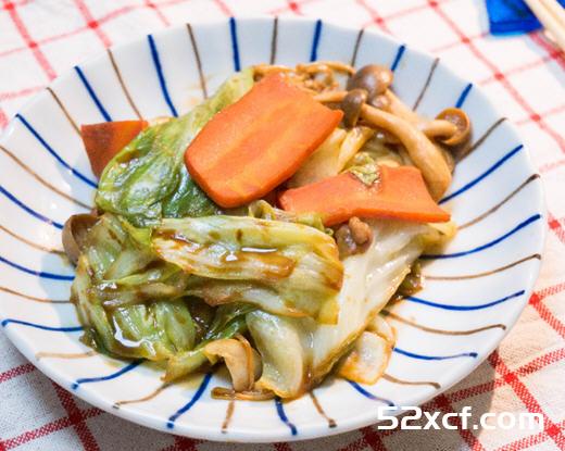 红味噌炒蔬菜的做法
