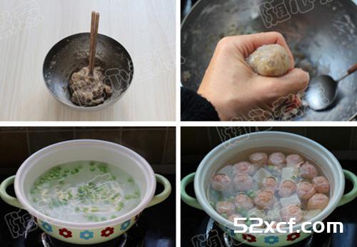 青豆虾滑豆腐汤的做法