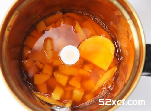 芒果冰茶的做法