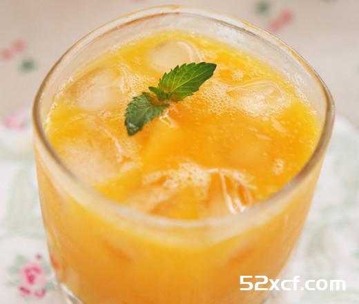 芒果冰茶的做法