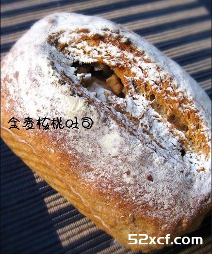 全麦核桃吐司的做法