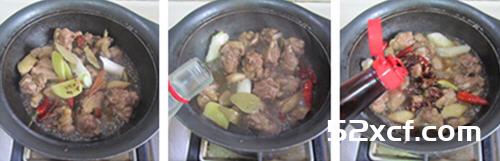 鸭腿炖藕的做法