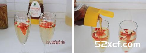 香梨百合果醋饮的做法