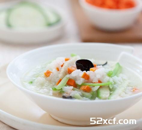 丝瓜香芹粥的做法