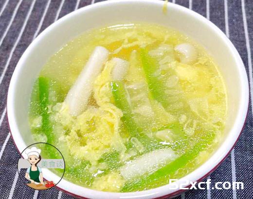 丝瓜菌菇汤的家常做法