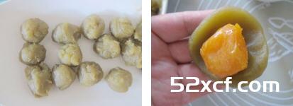 不流油蛋黄酥的做法