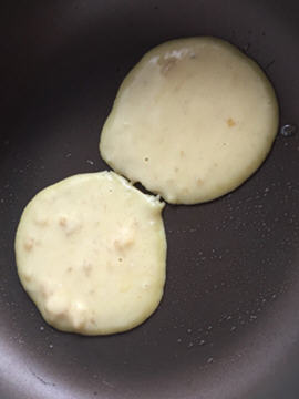 婴儿香蕉牛奶小松饼的做法