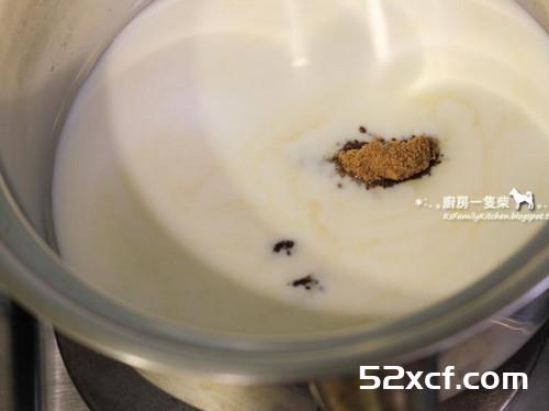 黑糖卡士达酱的做法