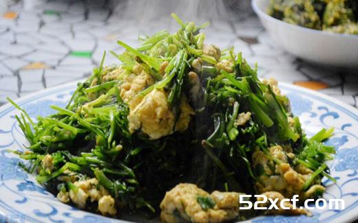 茴香苗炒鸡蛋的做法