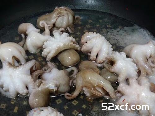 辣炒小章鱼的做法