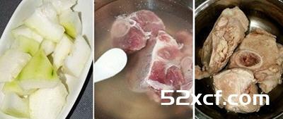 裙带冬瓜大骨汤的做法
