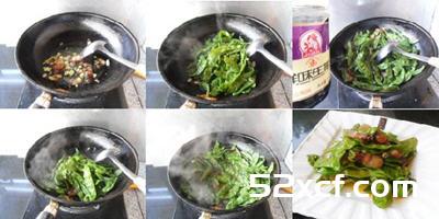 腊肉扁豆的做法