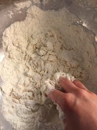 葱香油酥烧饼的做法