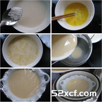 牛奶蒸鸡蛋的做法