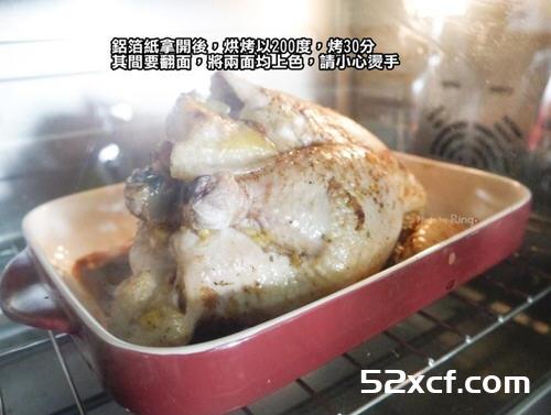 蔬果烤鸡的做法