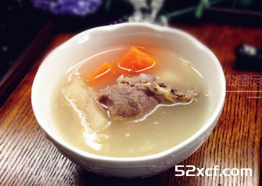 红萝卜粉葛马蹄煲猪骨的做法