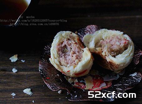 苏式鲜肉榨菜月饼的做法