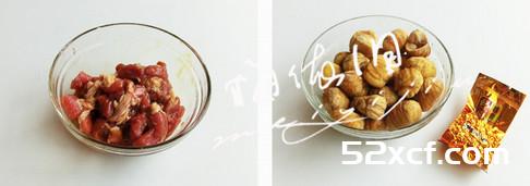 栗子鲜肉茶粽的做法