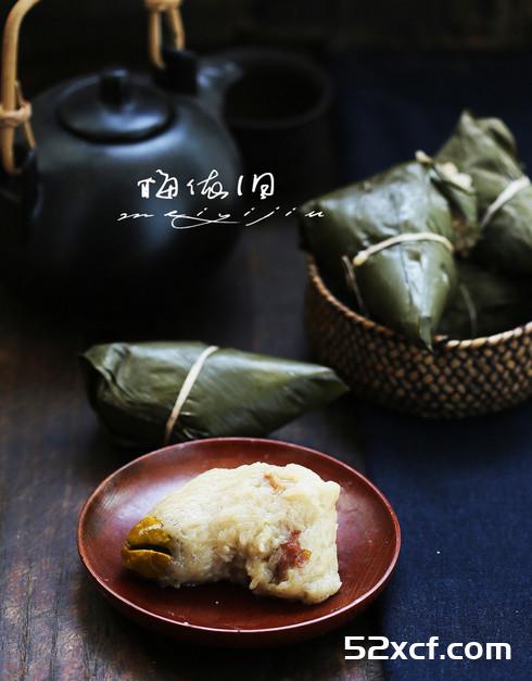 栗子鲜肉茶粽的做法