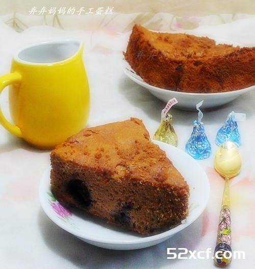蓝莓巧克力鸭蛋糕