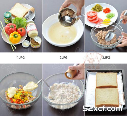 金枪鱼三明治的做法