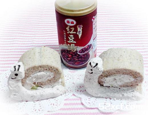 红豆慕斯蜗牛卷的做法