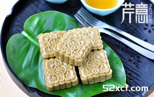 桂花夹沙绿豆糕的做法