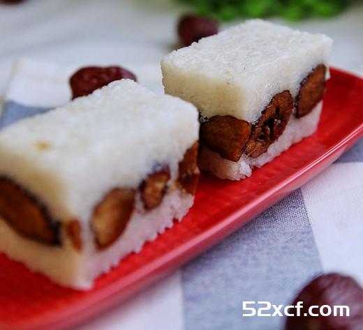 电饭煲版红枣糯米切糕的做法