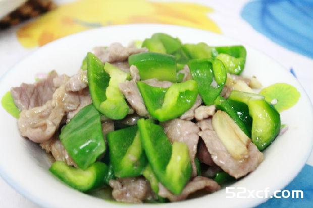 青椒炒肉片的做法