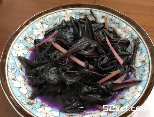 麻油炒红凤菜的做法