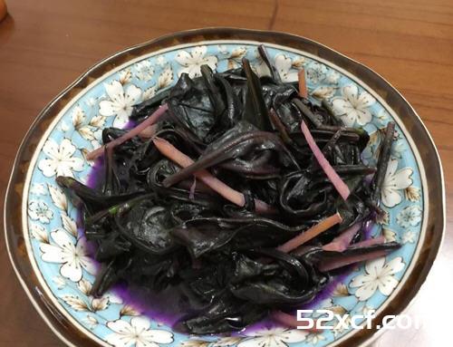 麻油炒红凤菜的做法