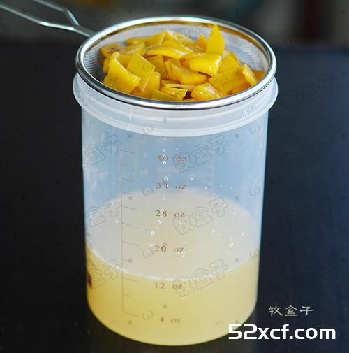 芒果皮酵母液的做法