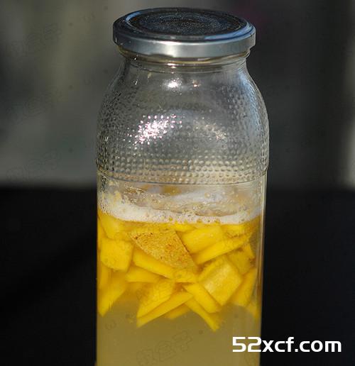 芒果皮酵母液的做法