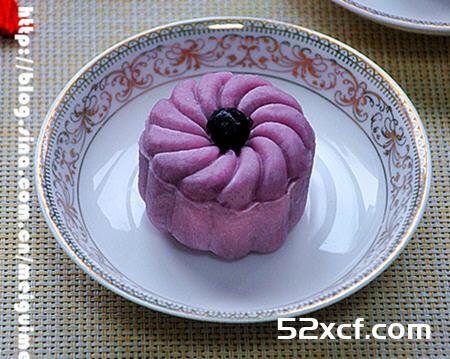 蓝莓冰皮月饼的做法