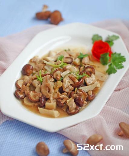 香菇炒肉的做法