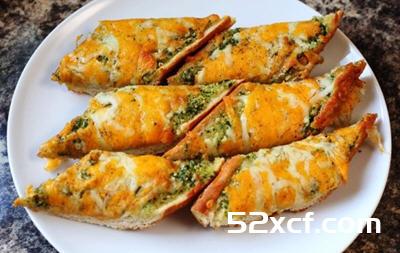 蒜香芝士焗面包的做法
