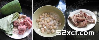 荷叶薏米冬瓜汤的做法