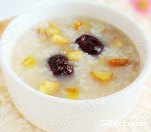 板栗红枣粥的做法