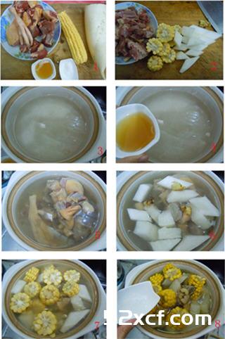 萝卜老鸭汤的做法